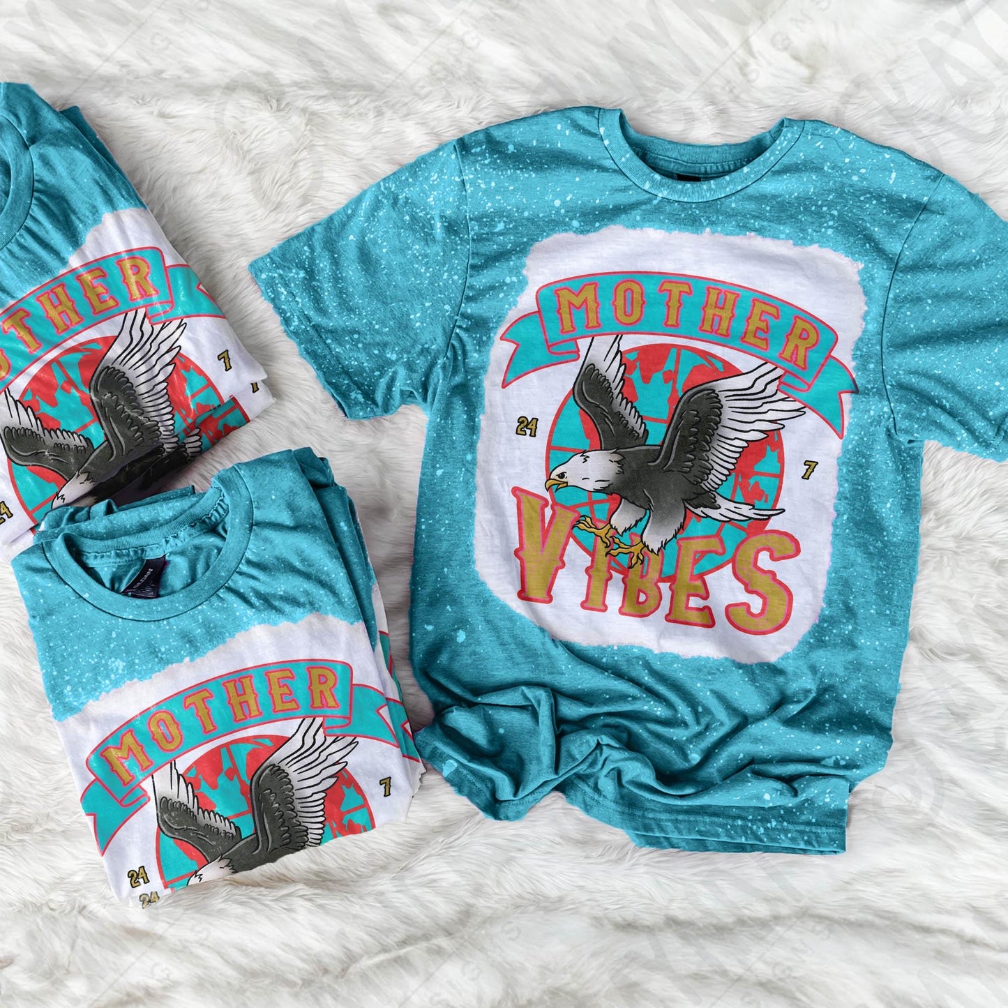 Mother Vibes Sublimation Design PNG Digital Download Printable