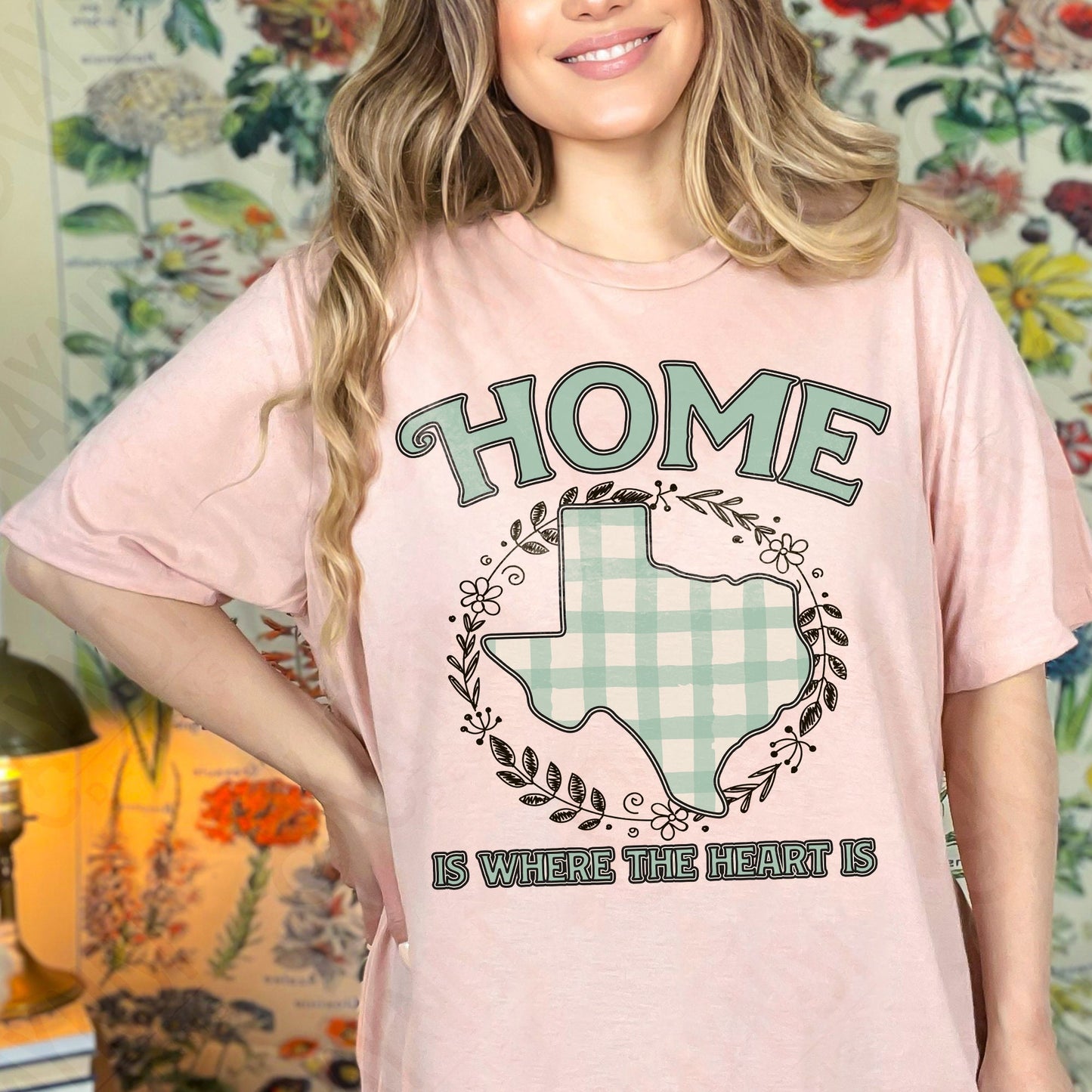 Home is Where the Heart is Custom State Sublimation PNG, Digital Download, Printable Country, State-Based Art, Vibrant, DIY Craft Design