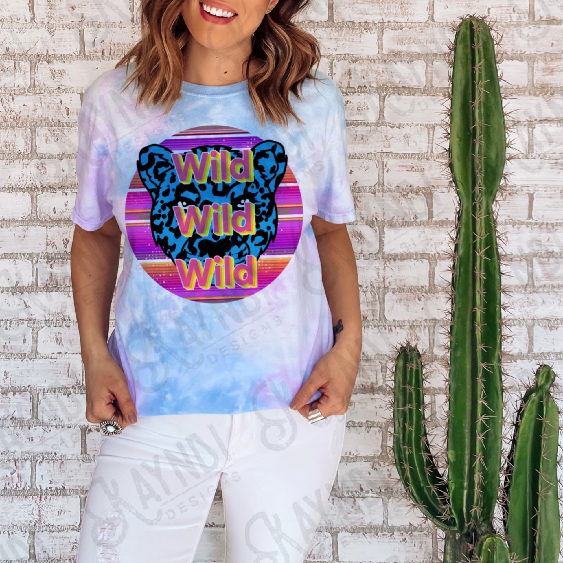 Wild Leopard Sublimation Design PNG Digital Download Printable Serape Sunburst Cheetah Bright Colorful Grunge Rock Western Cute