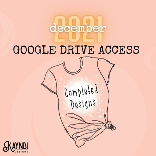 December 2021 Design Drive  Drive Access Sublimation Designs PNG Digital Downloads