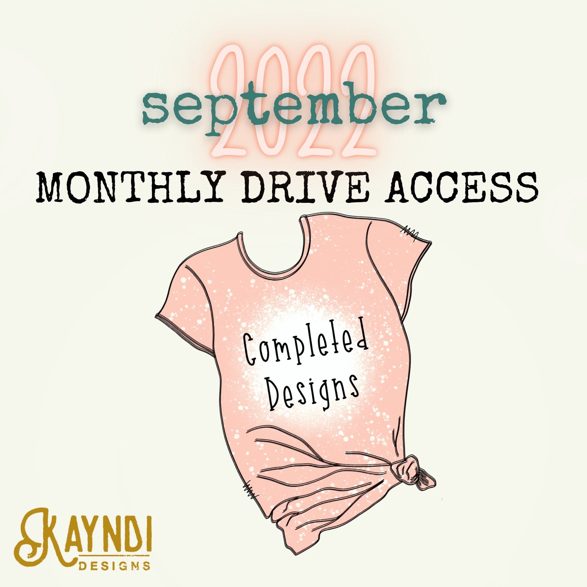 September 2022 Design Drive  Drive Access Sublimation Designs PNG Digital Downloads