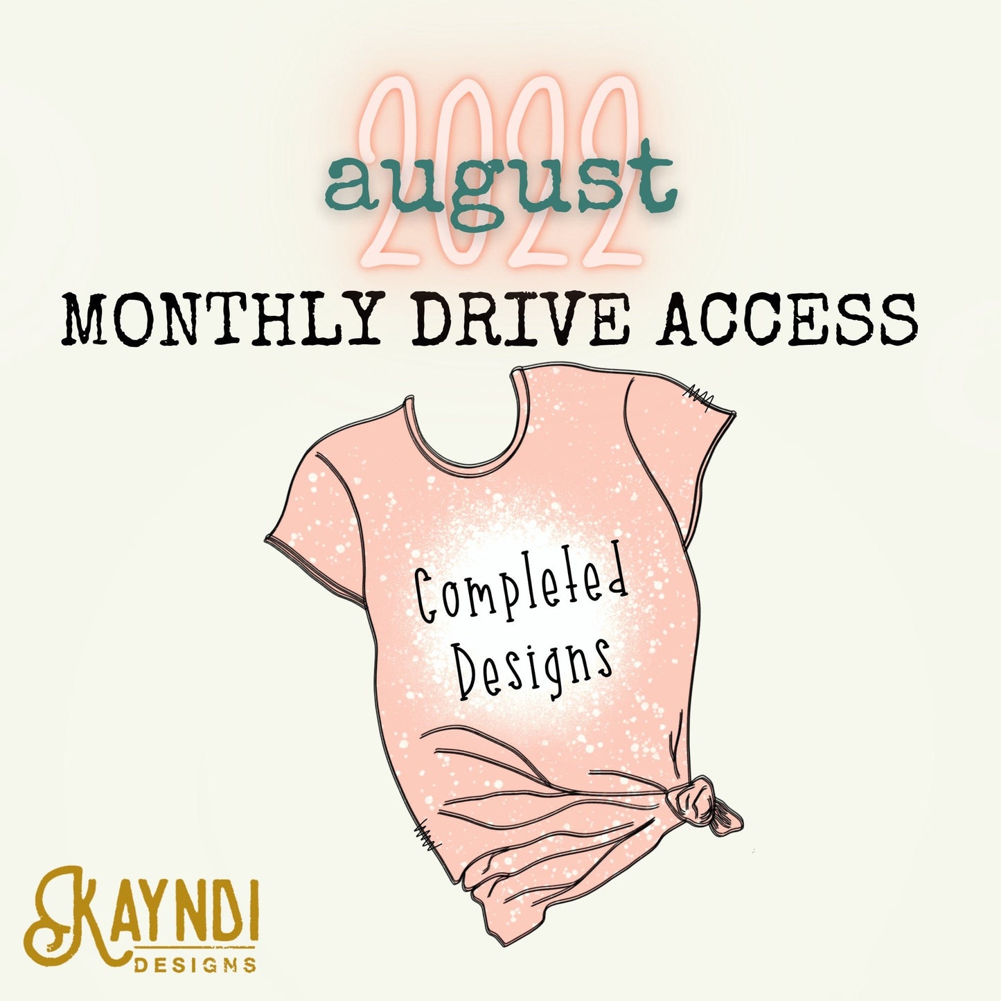 August 2022 Design Drive  Drive Access Sublimation Designs PNG Digital Downloads