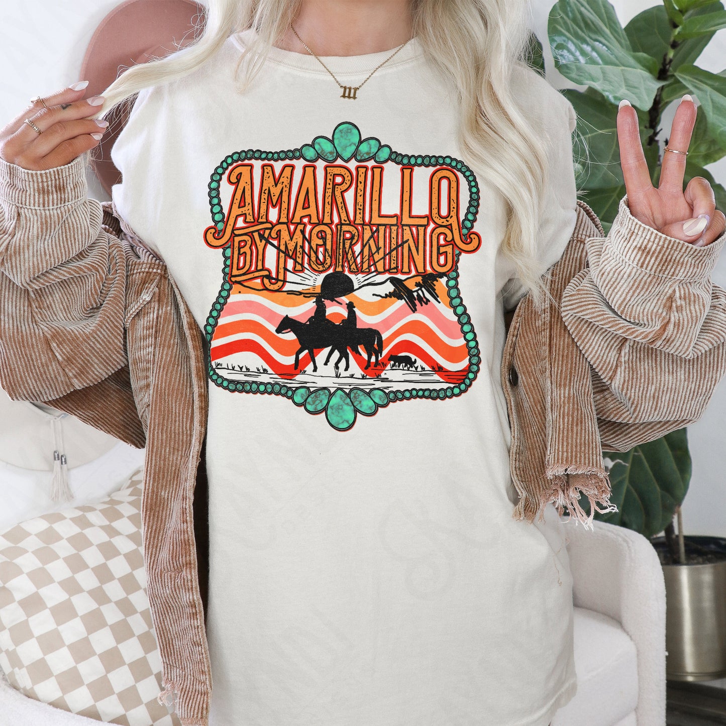 Amarillo By Morning Sublimation Design PNG Digital Download Printable
