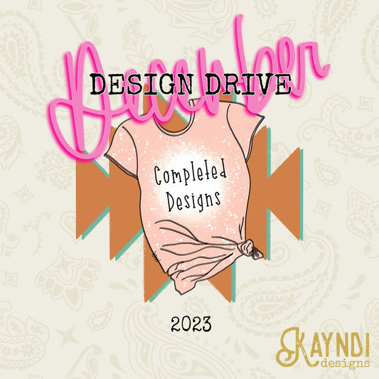 December 2023 Design Drive